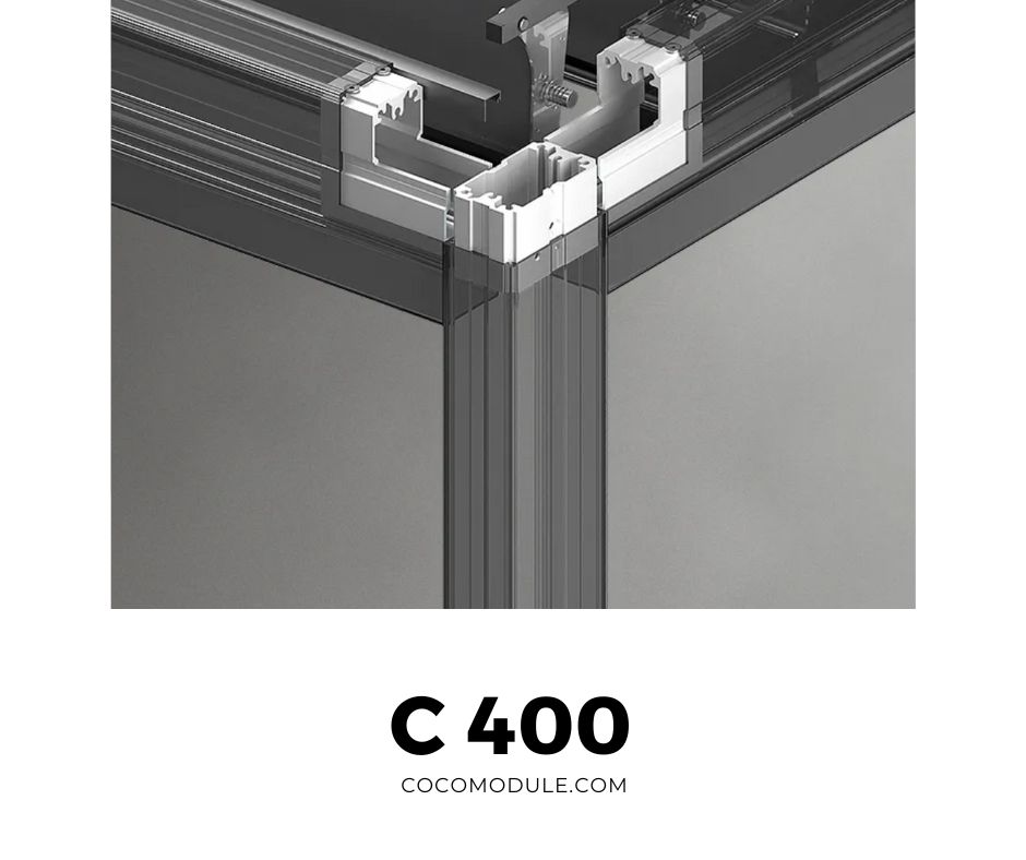 PERGOLA C400, pergole, pergole tarasowe, pergole aluminiowe, solidna konstrukcja, dach elektryczny, producent pergoli
