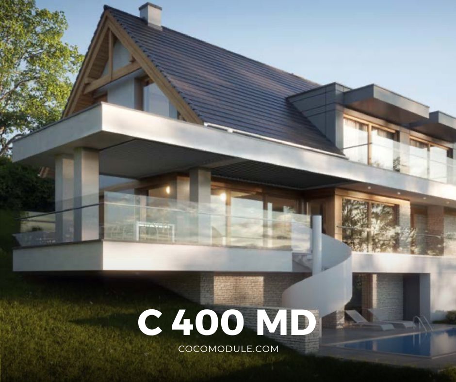 PERGOLA C400 MD, pergole, pergole tarasowe, pergole aluminiowe, solidna konstrukcja, dach elektryczny, producent pergoli