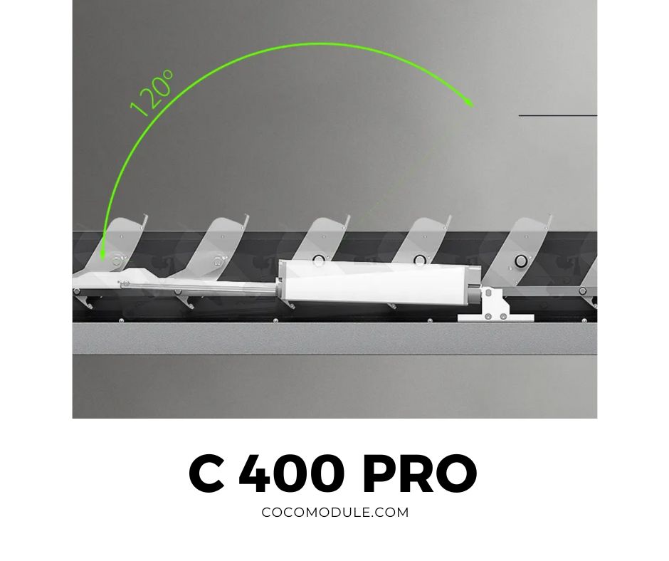 C 400 PRO, pergole, pergole tarasowe, pergole aluminiowe, solidna konstrukcja, dach elektryczny, producent pergoli
