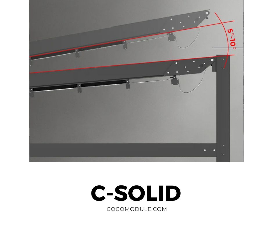 C-SOLID, pergole, pergole tarasowe, pergole aluminiowe, solidna konstrukcja, dach elektryczny, producent pergoli