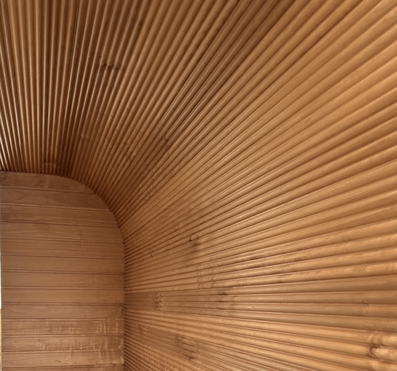 Sauna ogrodowa COCOSPA z drewna thermo-osika – elewacja zewnętrzna, producent COCOMODULE